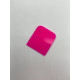 Ракель поліуретановий 6.5x7,5 Рожевий / Pink Rubber Squeegee