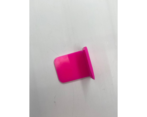 Ракель поліуретановий 6.5x7,5 Рожевий / Pink Rubber Squeegee