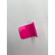 Ракель поліуретановий 6.5x7,5 Рожевий / Pink Rubber Squeegee