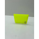 Ракель поліуретановий з магнітом 12x7,5 Неоно лаймовий / Neon Lime Rubber Squeegee