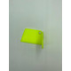 Ракель поліуретановий з магнітом 12x7,5 Неоно лаймовий / Neon Lime Rubber Squeegee