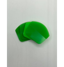 Ракель поліуретановий з заокругленням 9.5x7,5 зелений / Green Rubber Squeegee