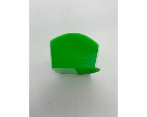 Ракель поліуретановий з заокругленням 9.5x7,5 зелений / Green Rubber Squeegee