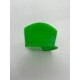 Ракель поліуретановий з заокругленням 9.5x7,5 зелений / Green Rubber Squeegee