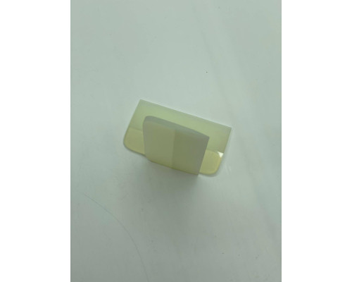 Ракель поліуретановий 10x5,5 прозорий / Transparent Rubber Squeegee