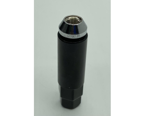 Гайка колісна MUTEKI SR48 M12x1.25 | Ключ 17 | Хром | Конус