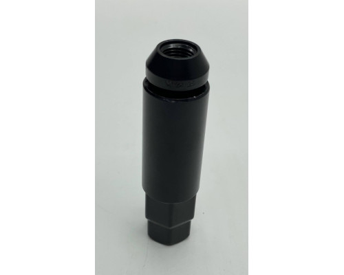 Гайка колісна MUTEKI SR48 M12x1.25 | Ключ 17 | Чорний | Конус
