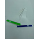 Ракель з ручкою поліуретановий 12.5x2 / Rubber Squeegee