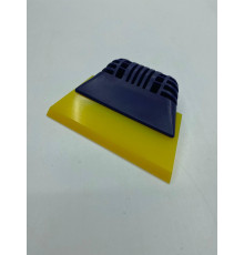 Ракель з ручкою поліуретановий 12.5x6 / Rubber Squeegee