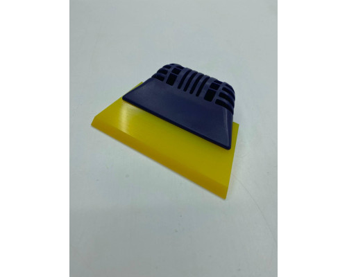 Ракель з ручкою поліуретановий 12.5x6 / Rubber Squeegee
