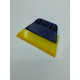 Ракель з ручкою поліуретановий 12.5x6 / Rubber Squeegee