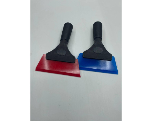 Ракель з ручкою поліуретановий 13x5 / Rubber Squeegee