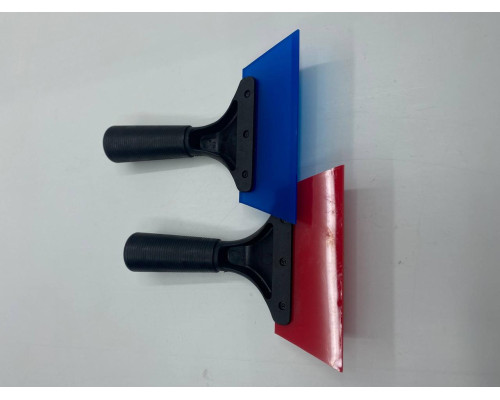 Ракель з ручкою поліуретановий 13x5 / Rubber Squeegee
