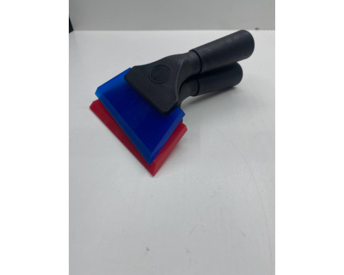 Ракель з ручкою поліуретановий 13x5 / Rubber Squeegee