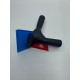 Ракель з ручкою поліуретановий 13x5 / Rubber Squeegee