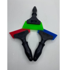 Ракель з пластмасовою ручкою поліуретановий 13x5 / Rubber Squeegee