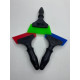 Ракель з пластмасовою ручкою поліуретановий 13x5 / Rubber Squeegee
