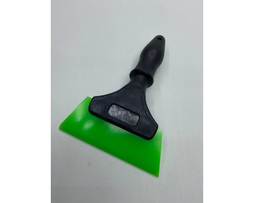 Ракель з пластмасовою ручкою поліуретановий 13x5 / Rubber Squeegee