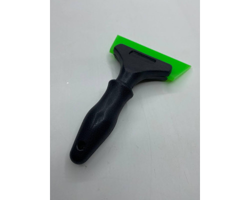 Ракель з пластмасовою ручкою поліуретановий 13x5 / Rubber Squeegee